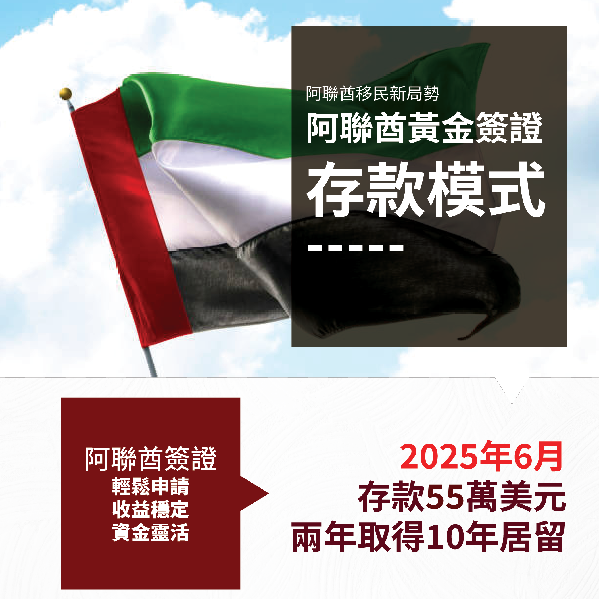 2025阿聯酋黃金簽證：長期居留計劃全面解析與申請指南